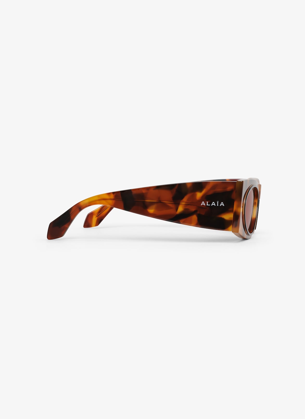 CAT EYE SUNGLASSES ALAÏA BROWNISH YELLOW CAT EYE SUNGLASSES
